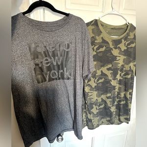 2 Men’s Shirts - L